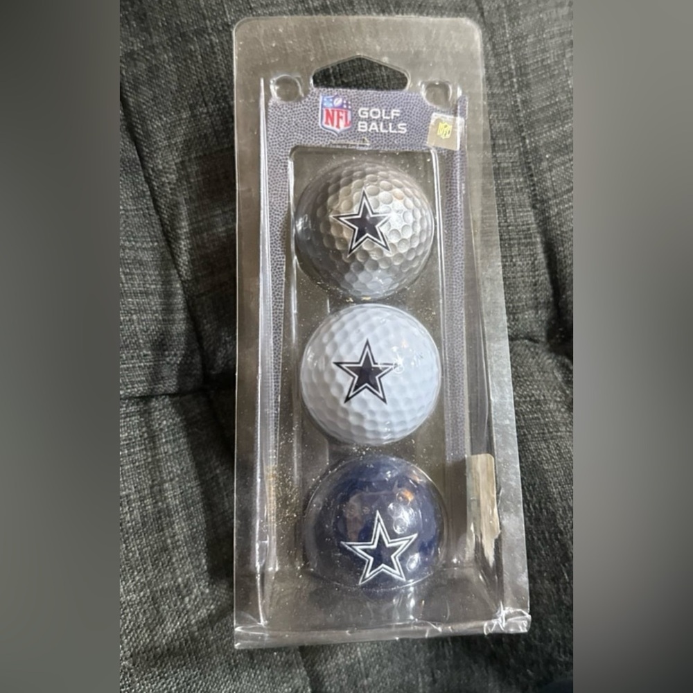 Dallas cowboys golf ball set